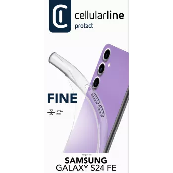 Caurspīdīgs vāciņš Cellularline Samsung Galaxy S24 Fe 17 cm