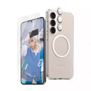 PanzerGlass® CARE by® Flagship 3-in-1 komplekts Samsung Galaxy S25+