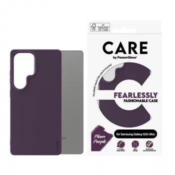PanzerGlass CARE™ by ® Maciņš Plum Purple Samsung Galaxy S25 Ultra