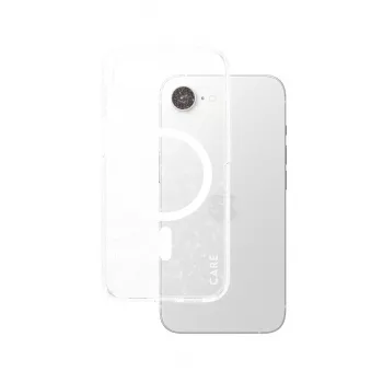 PanzerGlass CARE® Flagship Case Urban Combat Star Lit White Qi saderīgs iPhone 16e