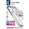 Cellularline Gloss Mag caurspīdīgs magnētiskais vāciņš Samsung Galaxy S25