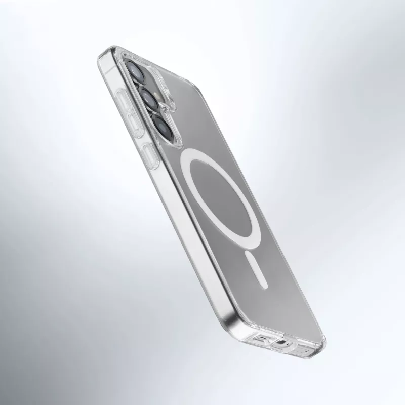 Cellularline Gloss Mag caurspīdīgs magnētiskais vāciņš Samsung Galaxy S25
