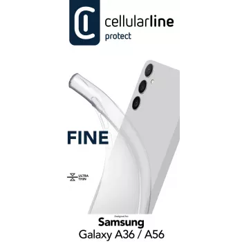 Caurspīdīgs vāciņš Cellularline FINECGALA36T Samsung Galaxy A36/A56