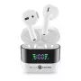 Music Sound SPARK TWS austiņas ar LED displeju, baltas