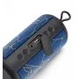 Music Sound Vertical Bluetooth skaļrunis 5W, zils, cilindrisks