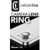 Cellularline CAMERARINGIPHSE4 iPhone 16e kameras objektīva aizsargaplis, caurspīdīgs