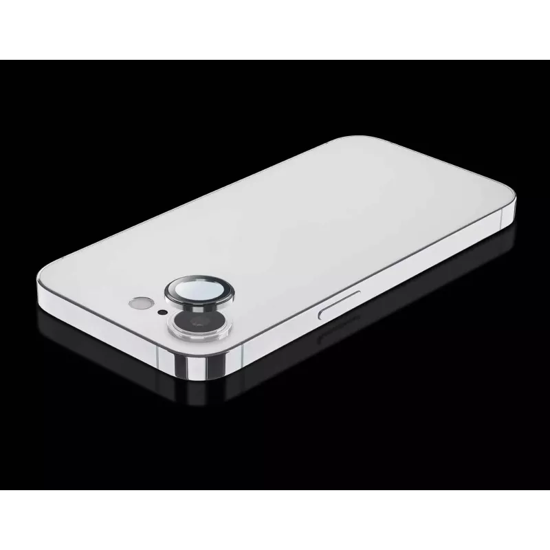 Cellularline CAMERARINGIPHSE4 iPhone 16e kameras objektīva aizsargaplis, caurspīdīgs