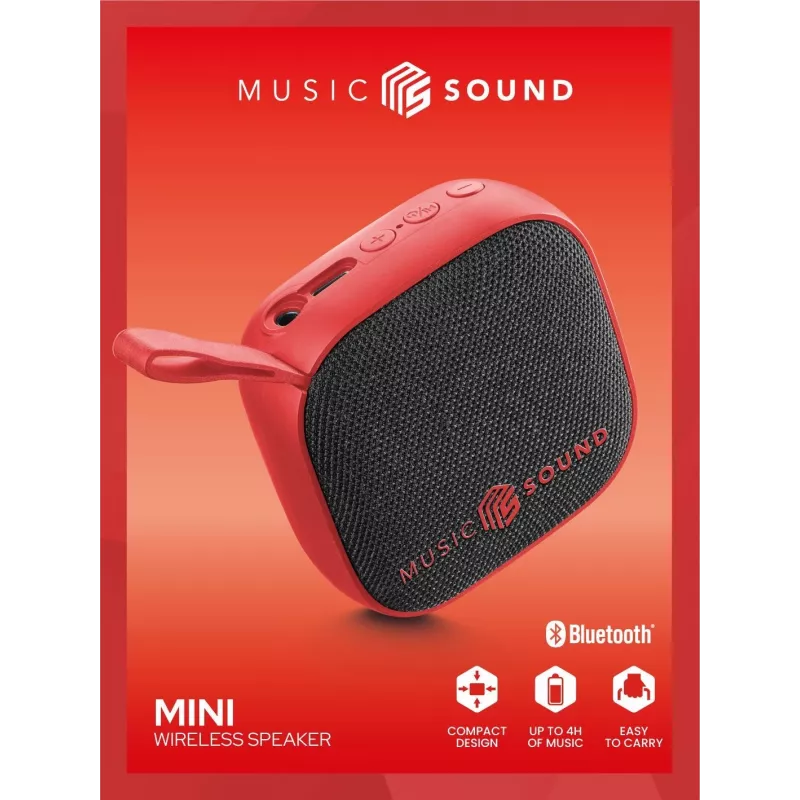 Mūzikas skaļrunis Music Sound Wireless Speaker Mini, kompakts un krāsains, 3 W Bluetooth skaļrunis