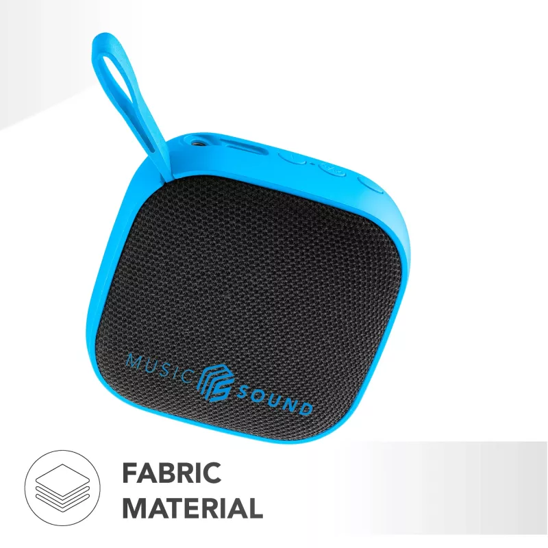 Music Sound Bluetooth skaļrunis Mini 3W, zils