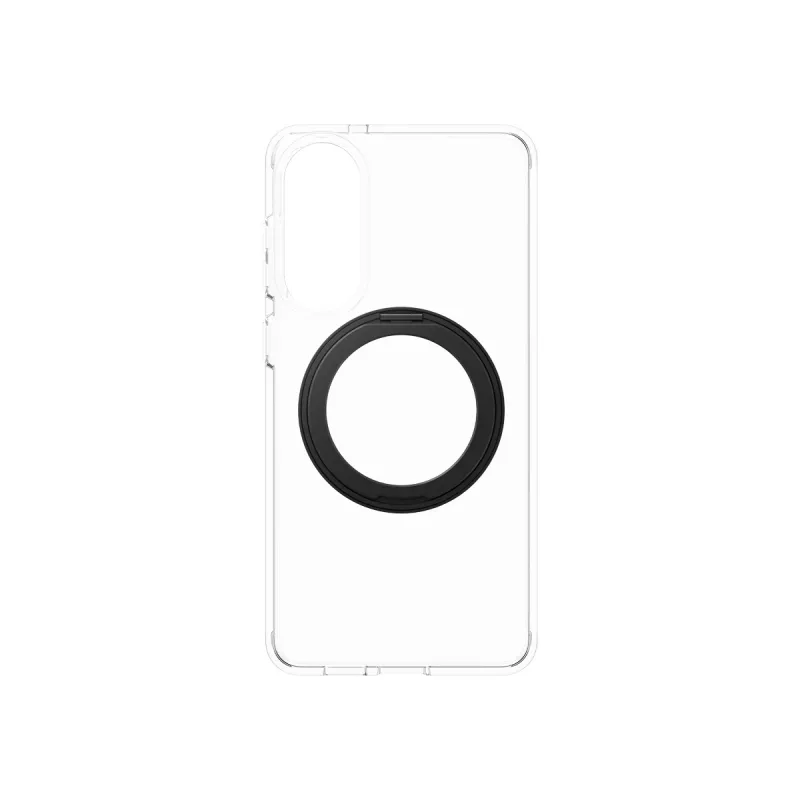 PanzerGlass CARE™ by ® Maciņš Caurspīdīgs ar Melnu Statīvu un Qi Savietojamību Samsung S25 Edge