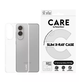 PanzerGlass CARE X-Ray Soft caurspīdīgs vāciņš Samsung Galaxy S25 Edge