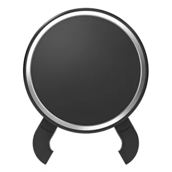 Samsung Qi2 GP-PWU025WIBBW magnētiskais bezvadu lādētājs automašīnai, melns