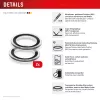Displex CamGlass Single Lens kameras aizsargs tālrunim iPhone 16e, 02124