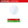 Displex 9H Stikls Galaxy Watch 7/6 (40mm), 2-Pack, Īpaši Plāns, Bezrāmja, Prettraipu, Ražots Vācijā