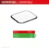 Displex Unbreakable Full Cover Smart Glass Apple Watch 45mm (Series 9/8/7) 2-Pack