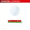 Displex 9H Stikla Aizsargs Galaxy Watch 6 Classic (43mm), 2 gab., Īpaši Plāns, Bezmalas, Prettraipu, Ražots Vācijā
