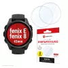 Aizsargstikls GK PROTECTION Displex 9H Glass Garmin fenix E/fenix 8 43mm (2-pack, īpaši plāns, bezmalu, pretpirkstu)
