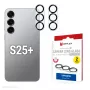 Rūdīta stikla ekrāna aizsargs DISPLEX CAMGLASS ALL-IN-ONE Samsung Galaxy S25+ — e.v.i. (02118)