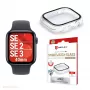 Displex 10H rūdīts stikls Apple Watch SE3/SE2/SE (40mm), pilns korpusa aizsargs, IP68, uzspraužams, caurspīdīgs