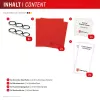 Displex Full Cover Kameras Lēcu Stikls Samsung Galaxy S25, 10H, Pilna Kameras Aizsardzība, Ātrā Uzstādīšana, 2-Pack