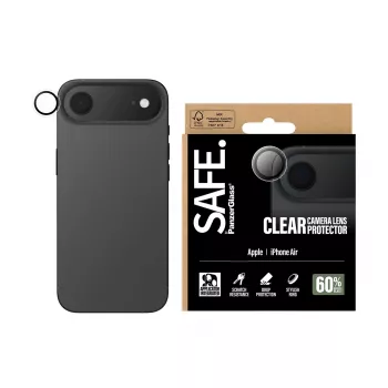 Kameras lēcu aizsargs PanzerGlass SAFE. iPhone 17 Air – caurspīdīgs, triecienizturīgs