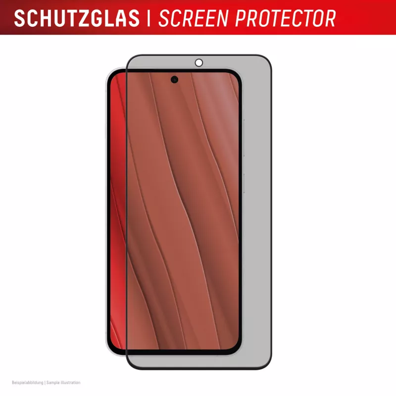 Displex Privātuma aizsargstikls (10H) Samsung Galaxy S25 FE/S24 FE, Eco montāžas rāmis, privātuma filtrs