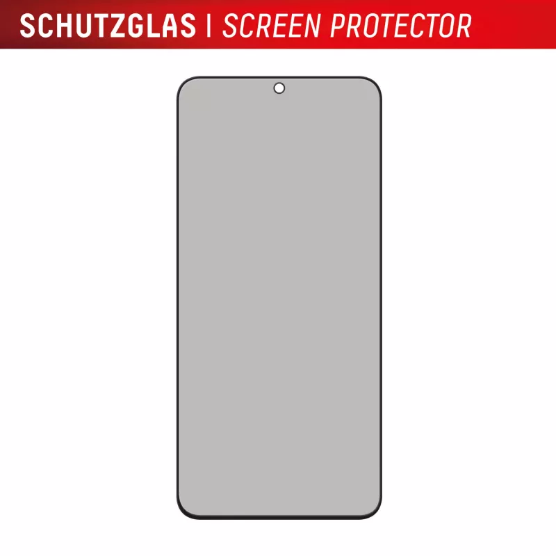 Displex Privātuma aizsargstikls (10H) Samsung Galaxy S25 FE/S24 FE, Eco montāžas rāmis, privātuma filtrs