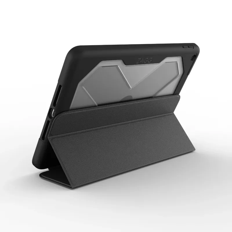Folio Maciņš ZAGG Rugged Messenger Apple iPad 10.2 25,9 cm Charcoal