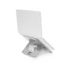 R-Go Tools Laptop statīvs R-Go Riser Flexible, regulējams salokāms klēpjdatora statīvs, ergonomisks, Hylite alumīnijs, sudraba