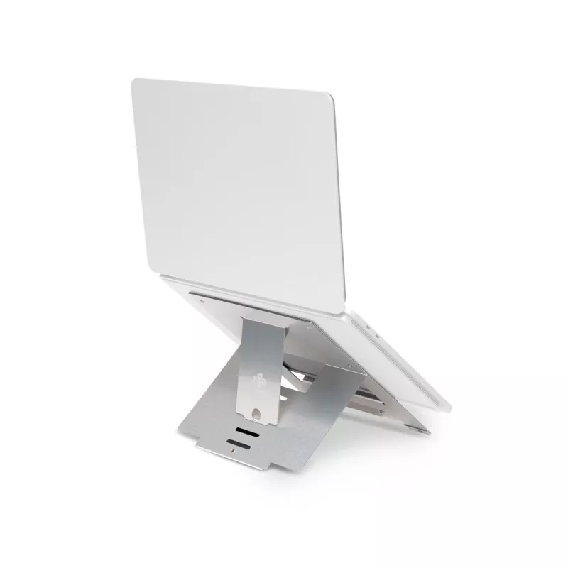 R-Go Tools Laptop statīvs R-Go Riser Flexible, regulējams salokāms klēpjdatora statīvs, ergonomisks, Hylite alumīnijs, sudraba