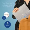 R-Go Tools Laptop statīvs R-Go Riser Flexible, regulējams salokāms klēpjdatora statīvs, ergonomisks, Hylite alumīnijs, sudraba