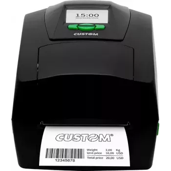 POS printeris CUSTOM D4 202 Vadu tiešās termiskās drukas 203x203 DPI