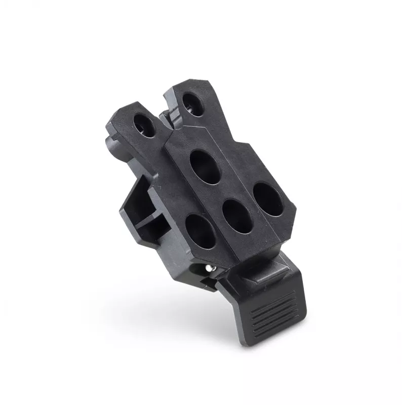 Ergonomic Solutions SpacePole MultiClip SPMCL001-02 POS stiprinājums, melns plastmasas