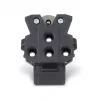 Ergonomic Solutions SpacePole MultiClip SPMCL001-02 POS stiprinājums, melns plastmasas