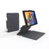 ZAGG Keyboard Pro Keys ar Trackpad — Apple iPad 10.2 — Melns/Pelēks — Vācu