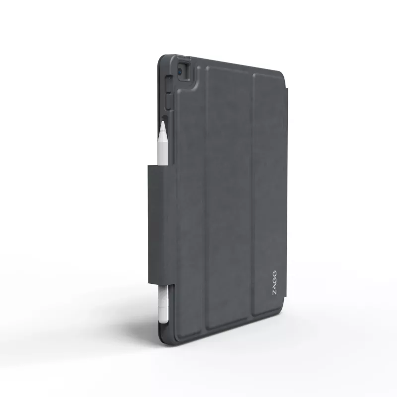 ZAGG Keyboard Pro Keys ar Trackpad — Apple iPad 10.2 — Melns/Pelēks — Vācu