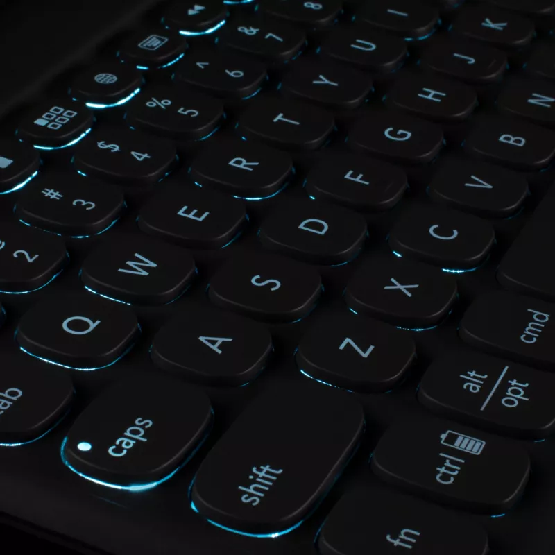 ZAGG Keyboard Pro Keys ar Trackpad — Apple iPad 10.2 — Melns/Pelēks — Vācu