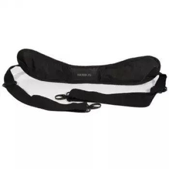 Plecu siksna Mobilis ERGONOMIC SHOULDER STRAP klēpjdatoram, melna, ar karabīni