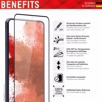 Displex pilna seguma aizsargstikls Samsung Galaxy S22 Ultra rūdīts stikls