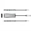 j5create JCD393 4K60 Elite USB-C 10Gbps Mini Dok, Space Grey