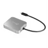 j5create JCD391 4K60 Elite USB-C® PD Daudzportu Pielāgotājs, Sudrabs
