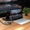 j5create JCD391 4K60 Elite USB-C® PD Daudzportu Pielāgotājs, Sudrabs