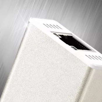 j5create JCH471 USB-C™ Gigabit Ethernet un Huba daudzfunkciju adapteris, Metālisks šampanieša