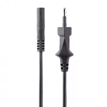 StarTech.com 3m Laptop strāvas vads, EU kontaktdakša uz C7, 2.5A 250V, 18AWG, Melns