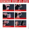 Displex Smart Glass (9H) Apple iPhone XR/11, montāžas uzlīme, nesalaužams, īpaši plāns, neredzams