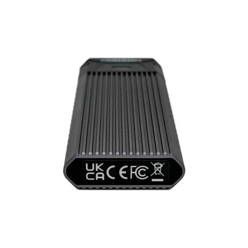 Ārējais M.2 SSD korpuss Origin USB-C viena NVMe/SATA (2240/2260/2280), USB 3.2 Gen 1, melns