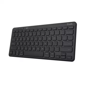 Trust Lyra Keyboard Office bezvadu USB RF Bluetooth vācu, melns, tenkeyless