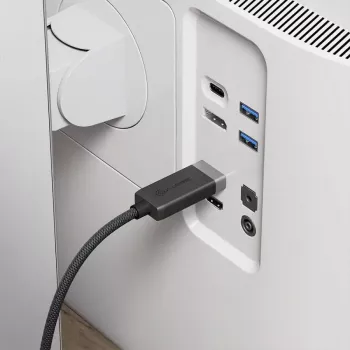 ALOGIC FUDPHD2-SGR video kabeļa adapteris 2 m DisplayPort–HDMI melns/pelēks