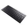 CHERRY KW 9200 MINI kompaktā tastatūra universāla USB + RF bezvadu + Bluetooth QWERTY Nordic melna