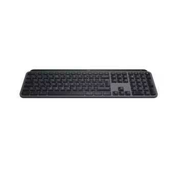 Logitech MX Keys S bezvadu tastatūra RF Wireless + Bluetooth AZERTY Beļģijas grafīts